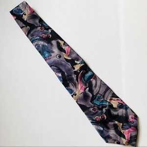 NWT Vintage 1980’s Abstract art tie